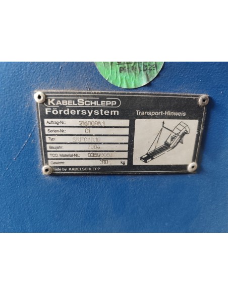 Cinta transportadora elevadora KABELSCHLEPP