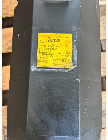 servo motor, FANUC, CNC, motor trifásico, repuesto industrial