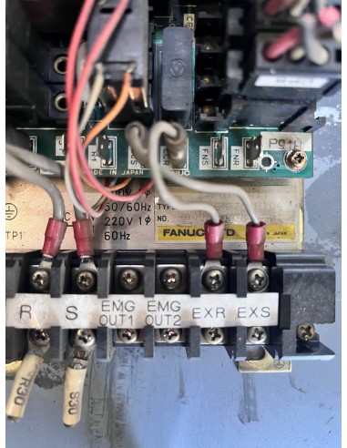 módulo FANUC 220V, fuente alimentación CNC, unidad potencia FANUC, EMG