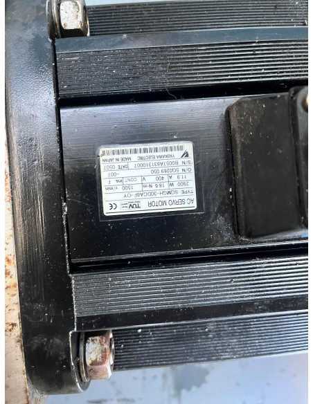 Yaskawa SGMGH-30DCA6F-OY, servomotor 2.9kW 400V, motor CNC Yaskawa, se
