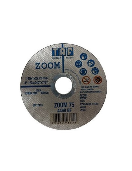 ZOOM 75 A 46R BF DISCO INOX TAF